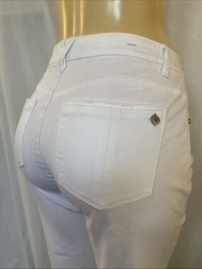 DEMOCRACY Women's Tummy Control Size 6 Girlfriend Jeans Roll Cuff NWOT
